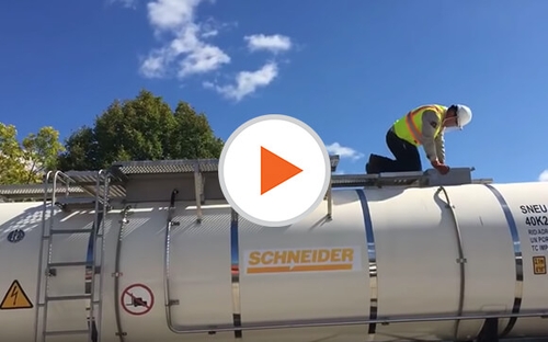 How Schneider's truck technology enhances vehicle and driver safety