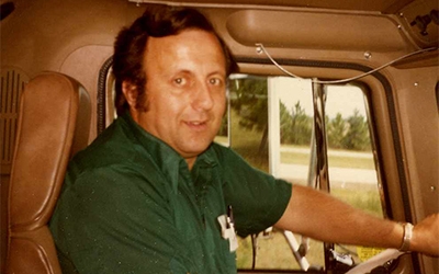 Schneider driver Ralph Stoffel