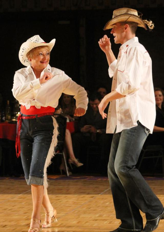 Schneider's Associate, Mary Gronnet Performs the Jive in 2013