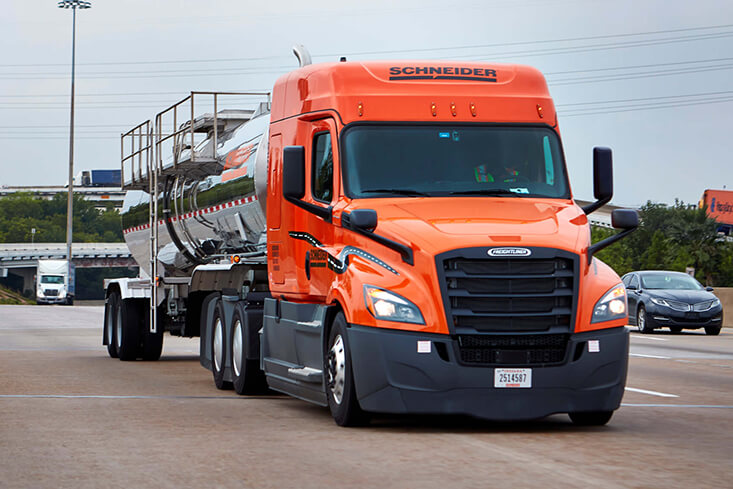 Schneider OTR Tanker Truck Driving Jobs