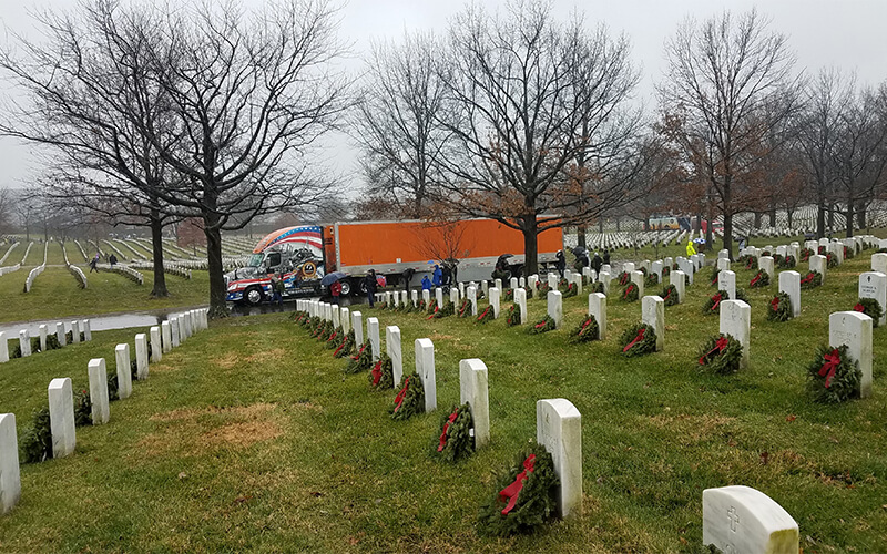 Ride of Pride truck at Arlington