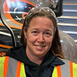 Headshot of Marysa Wright in a Schneider company shop