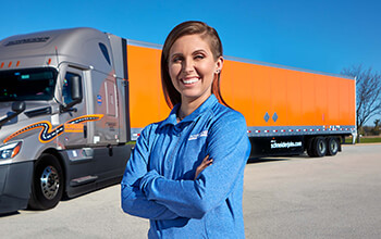 Meet Schneider’s 2021 Featured Female Truck Driver: KayLeigh McCall