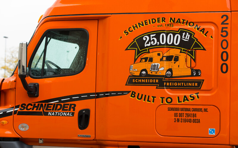 Schneider Logistics Logo