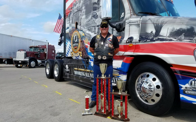 Ride of Pride truck trophies