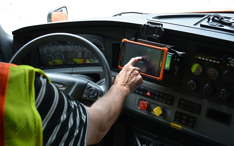 Schneider Driver Experience Tablet Deployment