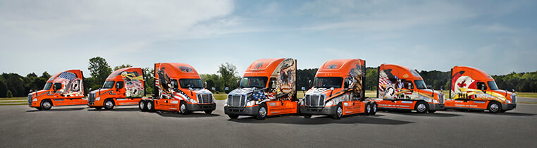 Schneider Ride of Pride Trucks