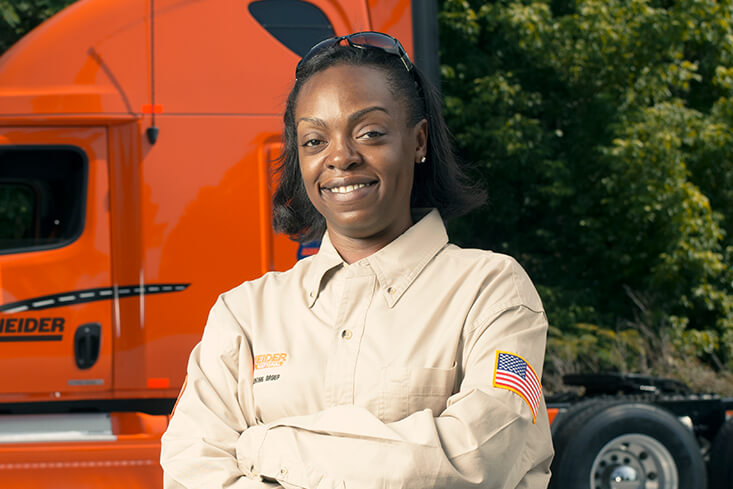 Schneider Solo Regional Truck Drivers