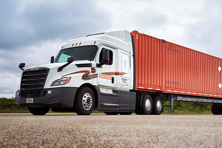 Intermodal truck driving jobs | Schneider