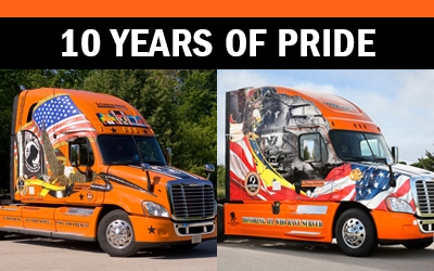 Schneider Ride of Pride Trucks