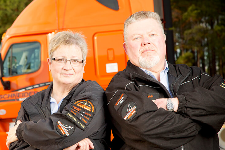 Schneider Team OTR Truck Driving Jobs