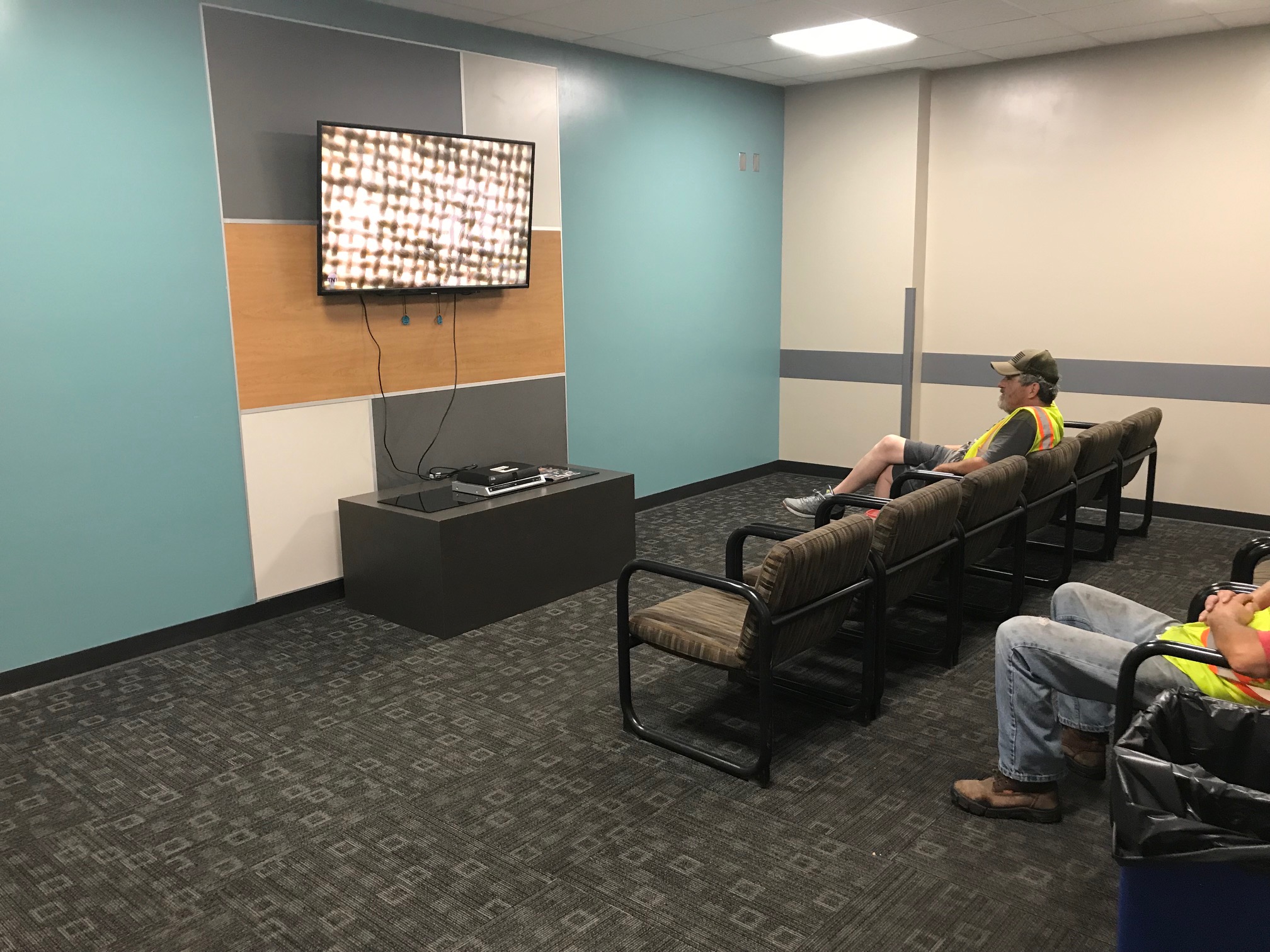 Remodeled Schneider Gary Facility Driver Lounge