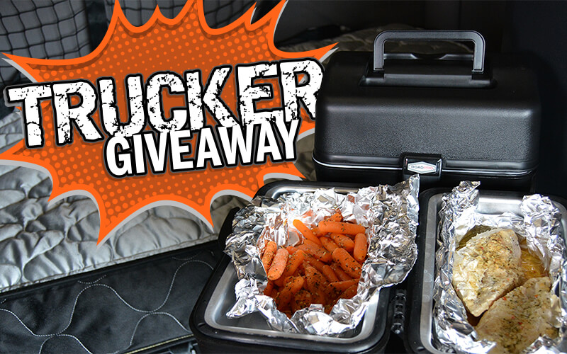Trucker Giveaway with 12-volt lunch box prize