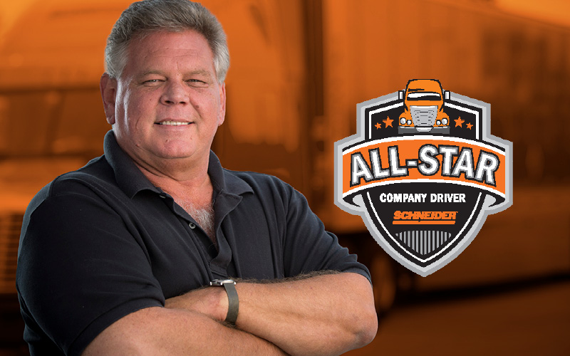 Brad Cook is a Schneider All-Star who has been with the company since 2008.