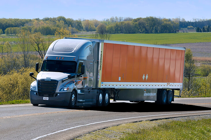 dry van truck driver