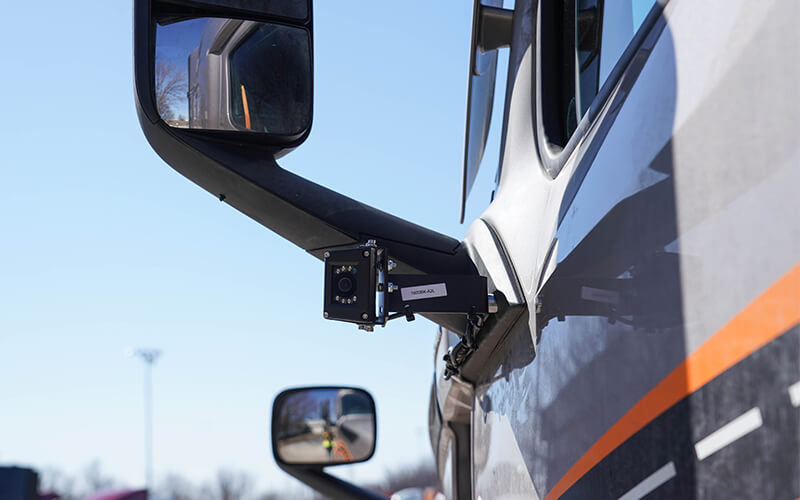 Do semitrucks have cameras at Schneider? Yes. Here's why.