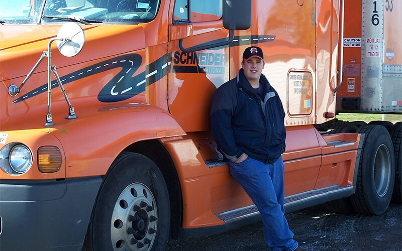 Featured driver Matt Lajoie never expected to be in trucking for more than one year. Today's he's been at it for over 13.