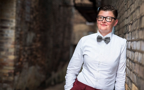 A headshot of Schneider associate Katie Kolpack.