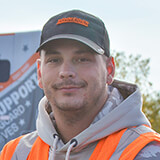 Headshot of Ashton Frank, Dedicated driver for Schneider and military veteran and reserves member