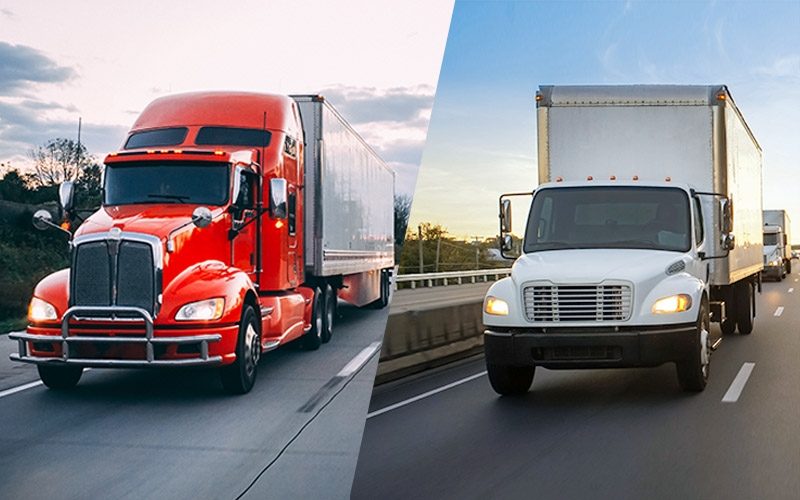 What is the Difference between Truck And Semi Truck  