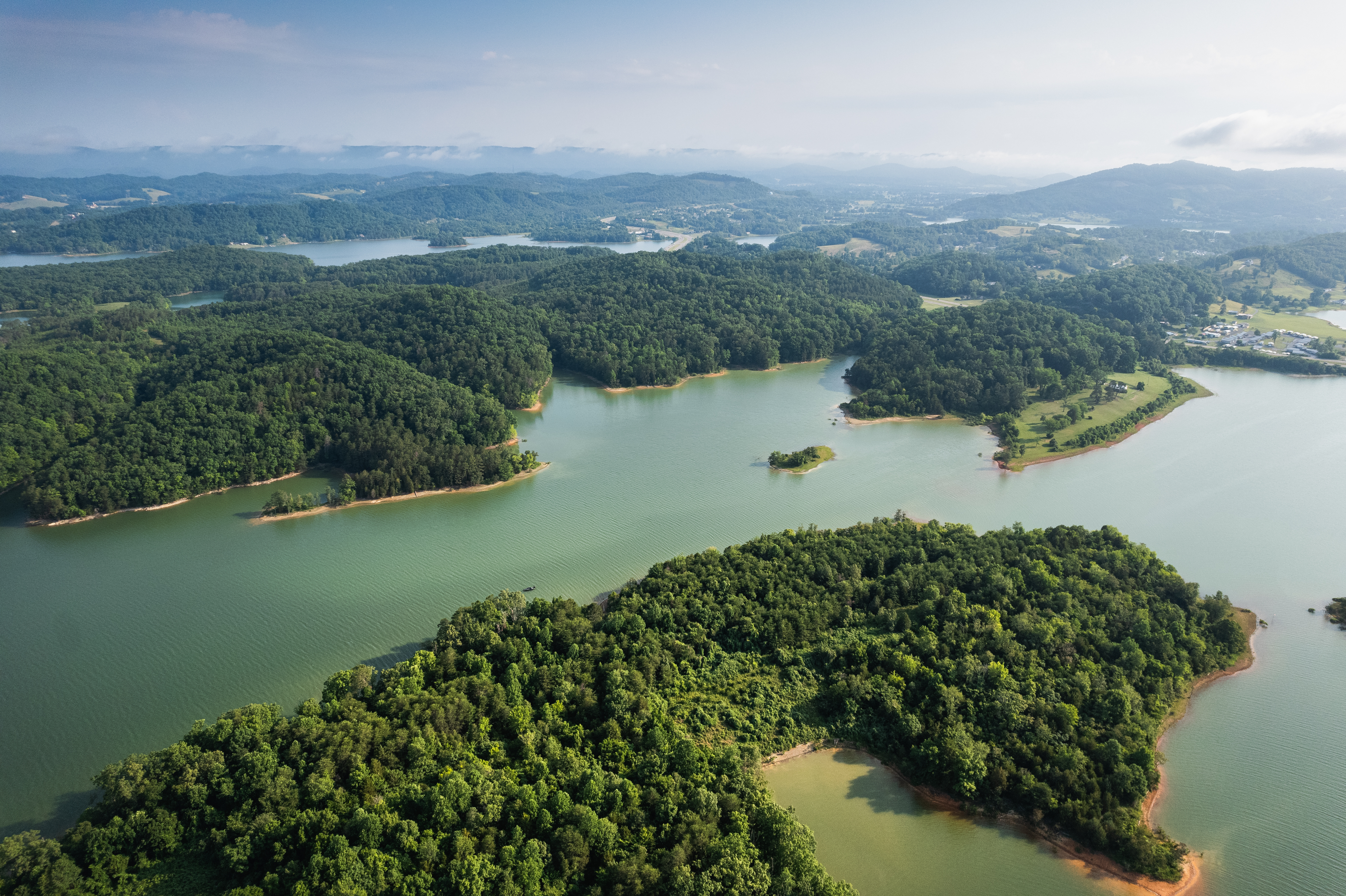 Cherokee Lake and Clinch Mountain Vista