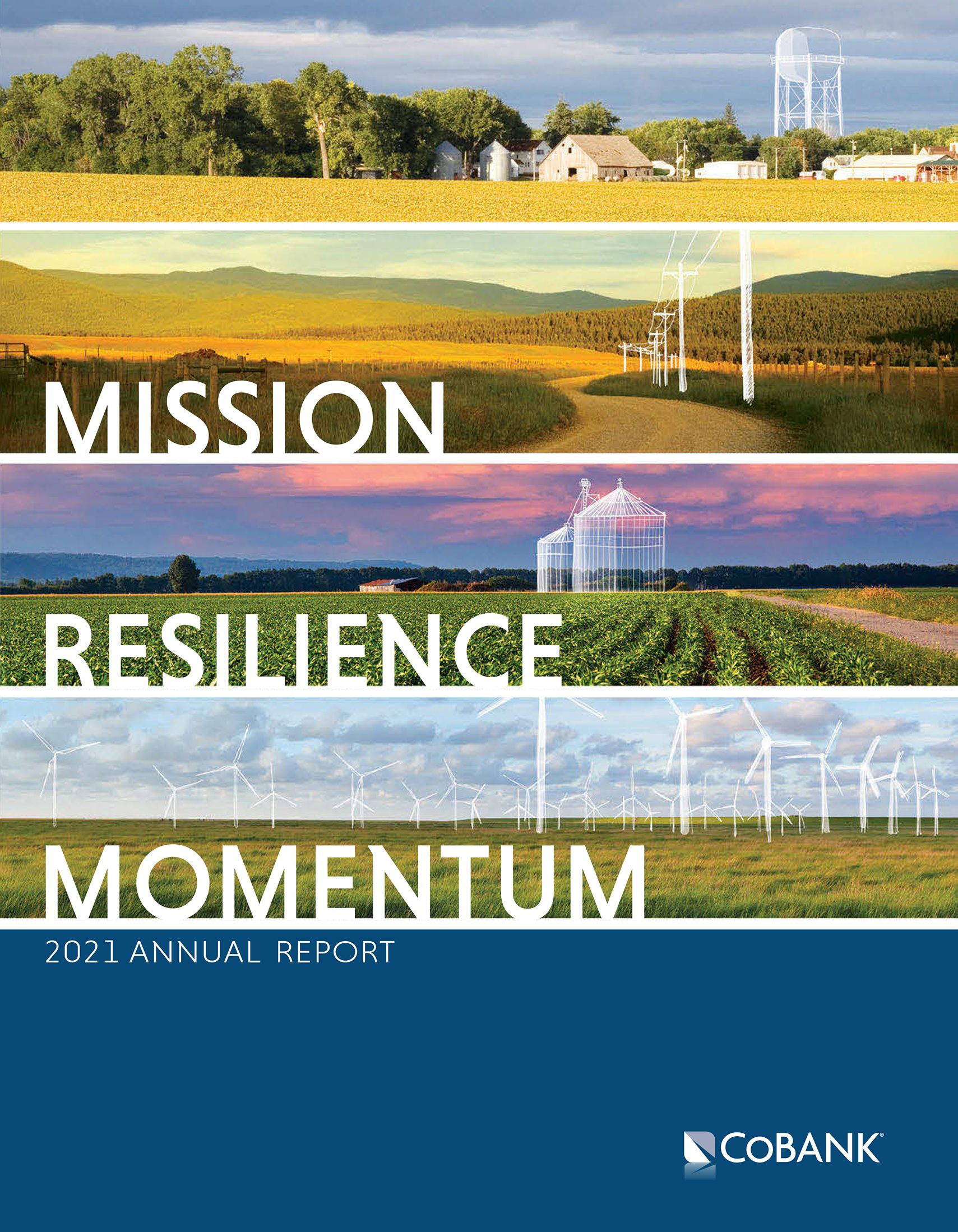 CoBank 2021 annual report cover