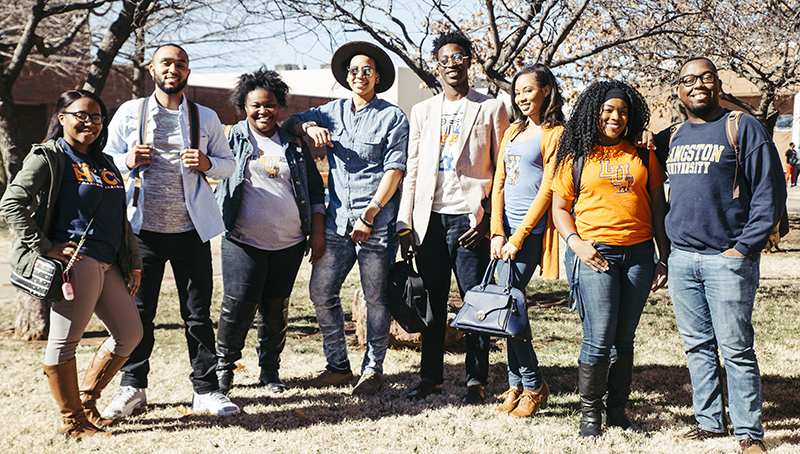 Langston University students