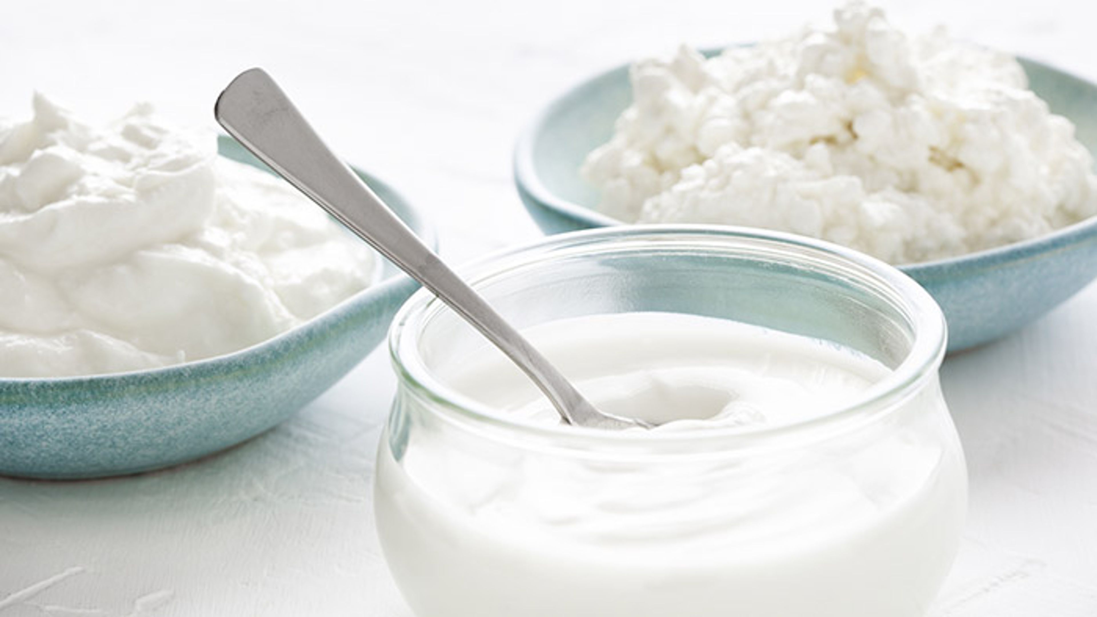 Sour cream, yogurt and cottage cheese