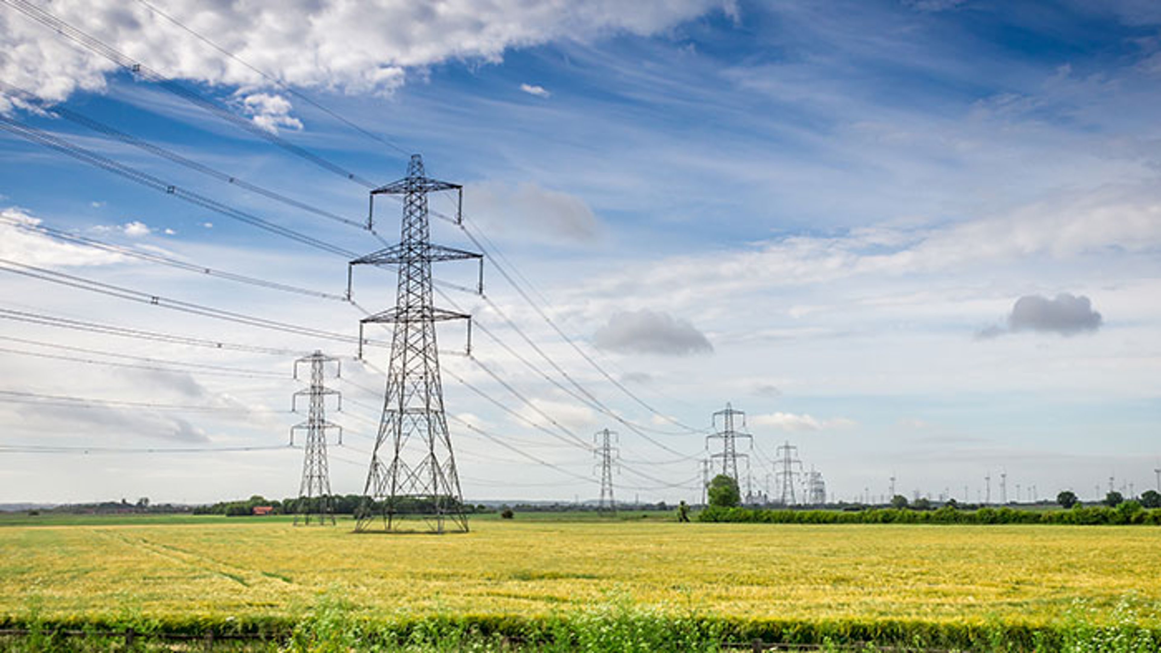 Electric transmission towers