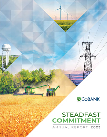 CoBank 2023 annual report cover