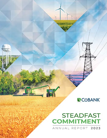 CoBank 2023 annual report cover