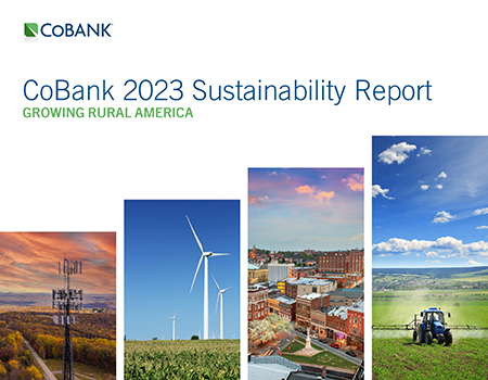2023 sustainability report cover