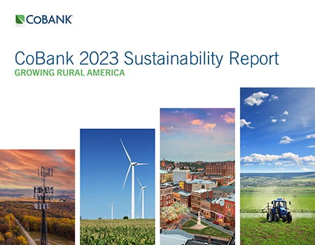 2023 sustainability report cover