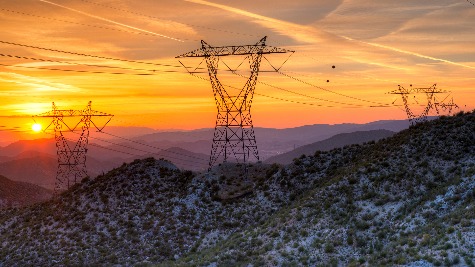 Electric distribution tower