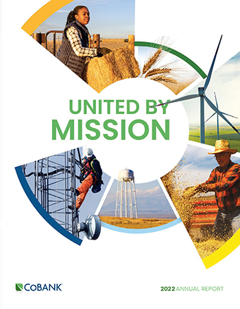 CoBank 2022 annual report cover