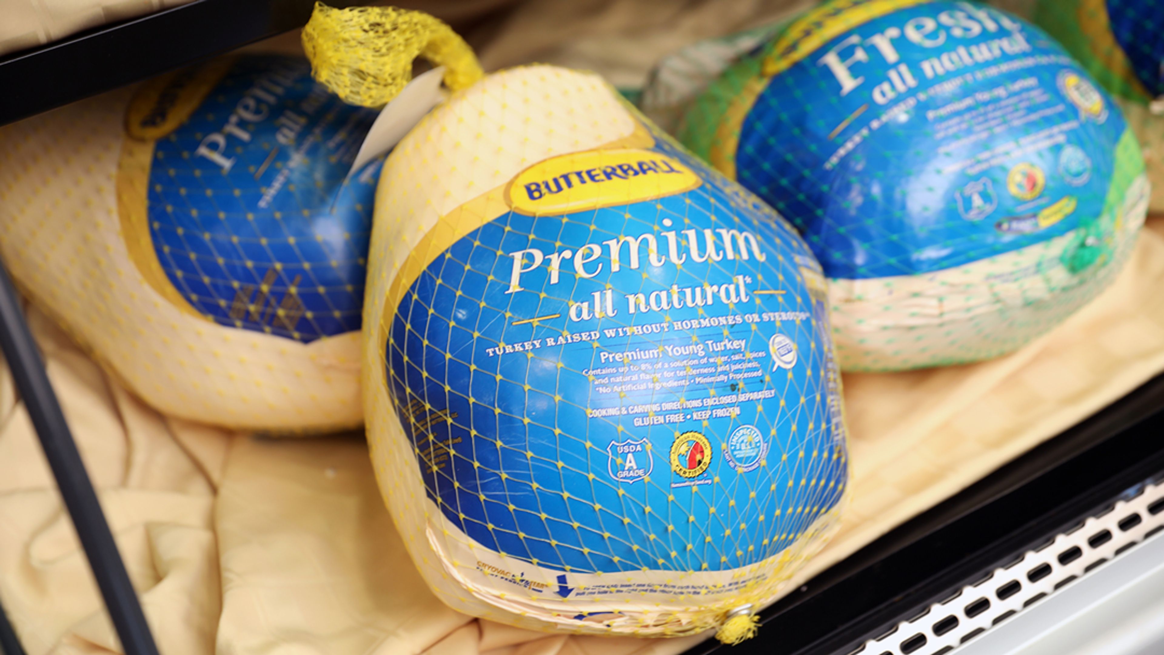 Packaged butterball turkey breast