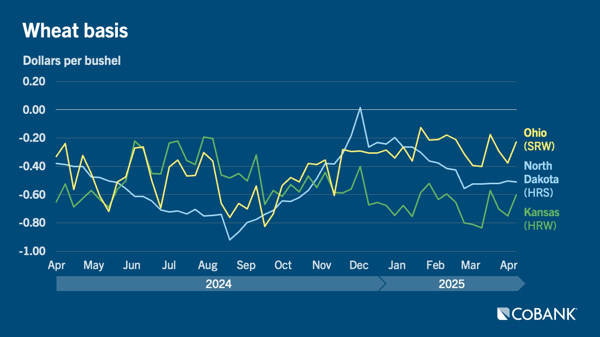 Chart: Wheat basis