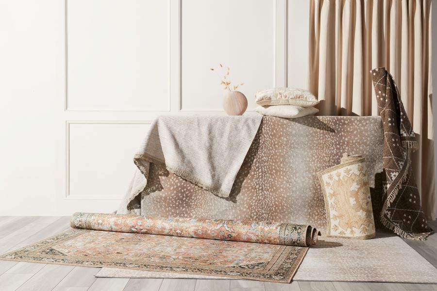 Display of Area Rugs