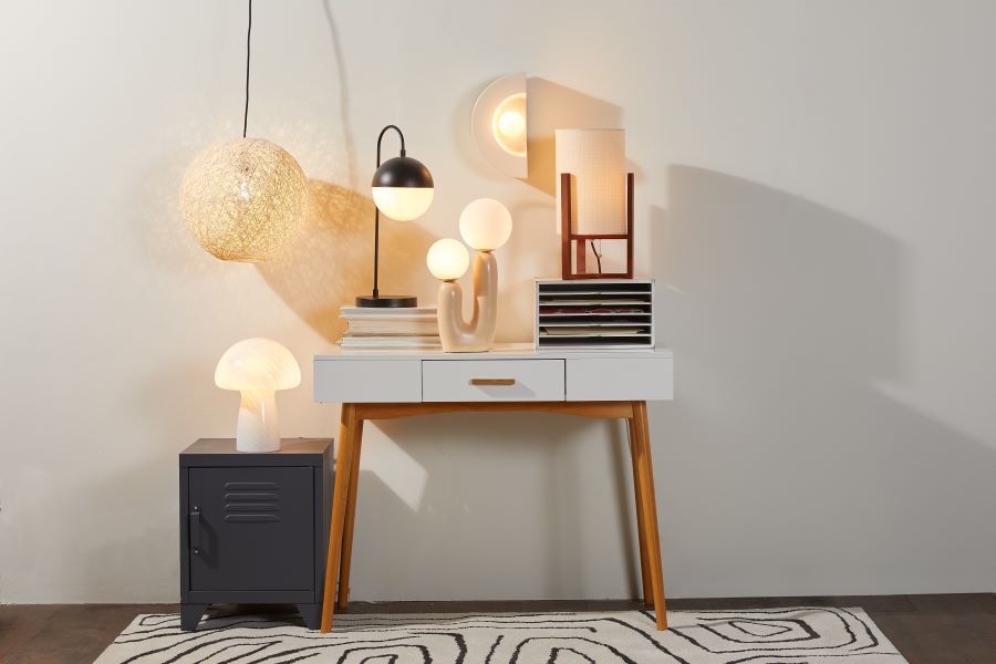 Display of Lamps