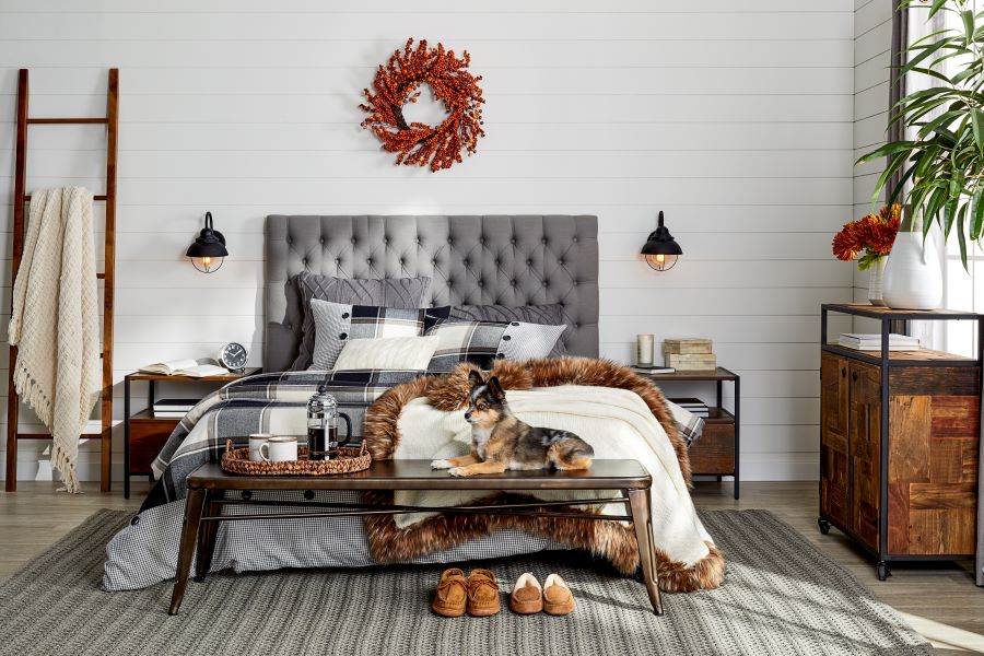 Fall Bedding with Layers