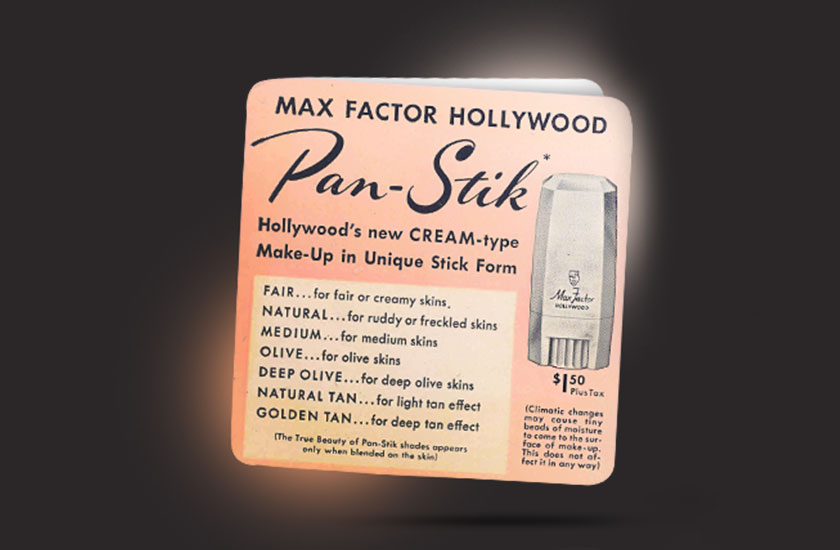 Vintage Max Factor Hollywood Stage Makeup Kit
