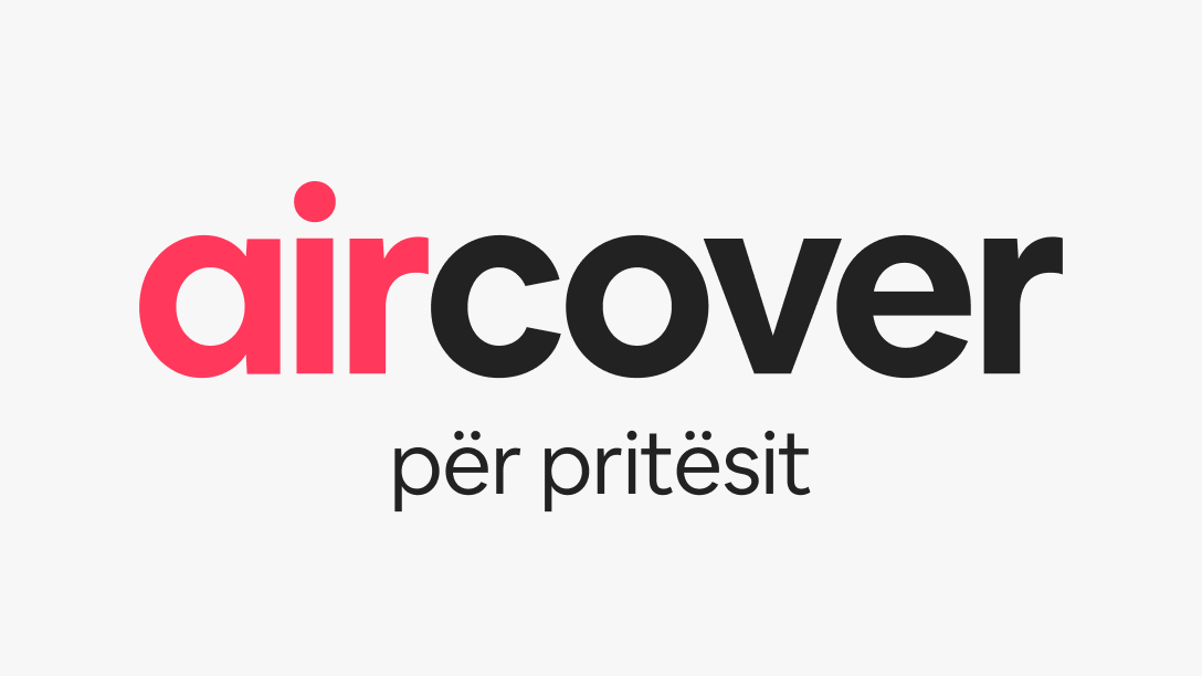 A colorful, modern title stating AirCover for Hosts in the center.