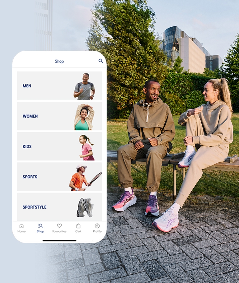 アシックス公式アプリ