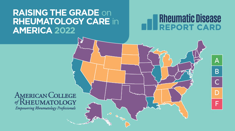 Rheumatic Disease Report Card: Raising the Grade on Rheumatology Care in America 2022