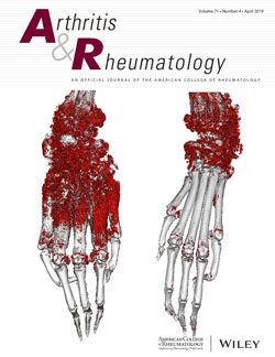 Arthritis & Rheumatology journal cover