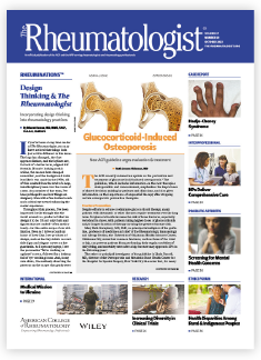 The Rheumatologist newsmagazine cover