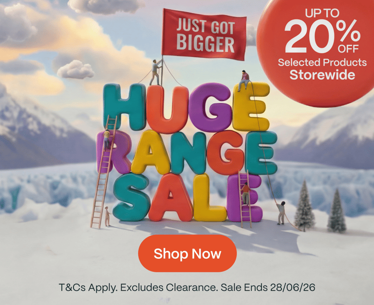 huge range sale