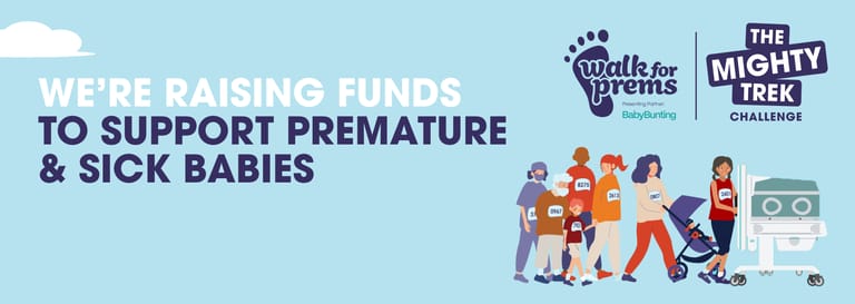 Walk for Premature and sick babies fundraiser