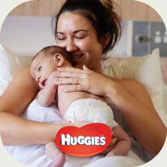 Care for your Baby's skin with Huggies Nappies