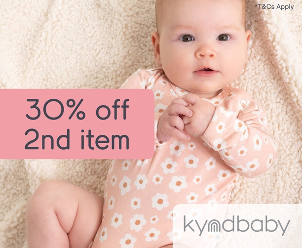 30% off 2nd item Kynd Babywear
